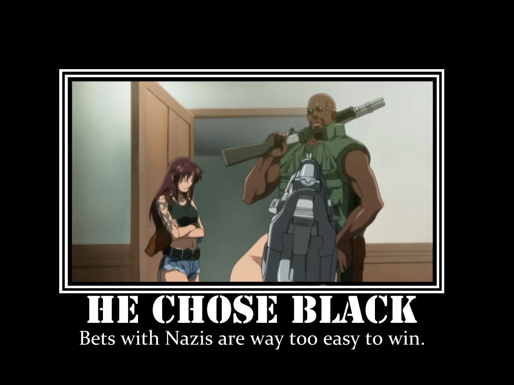 Black Lagoon Motivator 5 By Shego Rocks On Deviantart Black Lagoon Motivator 5 By Shego Rocks On Deviantart