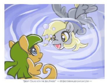 Derpy Talks with the Sea Ponies