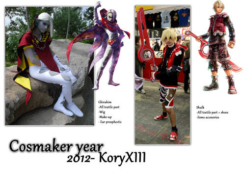 Cosmaker year- 2012