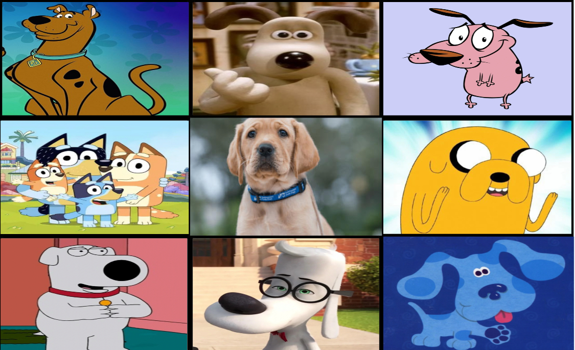 Deviantart Characters Dogs My favorite Dog Characters by CoolMan678975 on DeviantArt