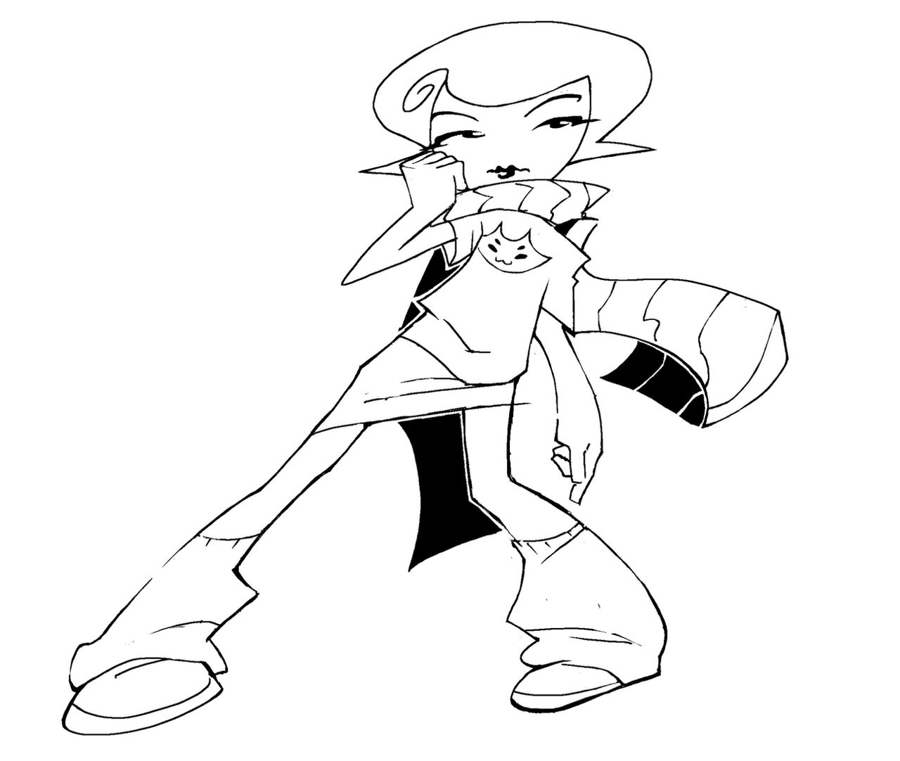Death Rock Roxy Drawing roxy by greycatfan on DeviantArt