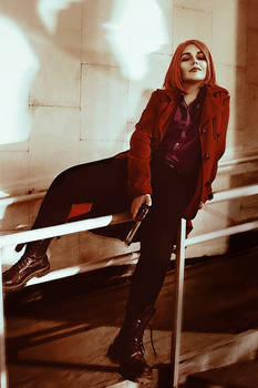 It was me and a gun and a man on my back