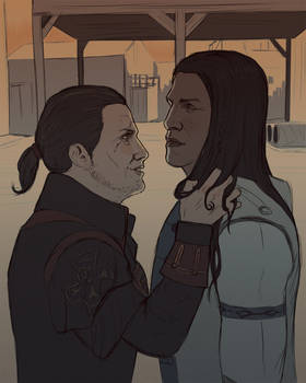 Shay and Connor sketch