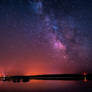 Lake Margrethe, Michigan - Milky Way