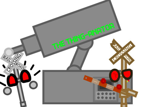 Here is!: THE THING-ANATOR! by RRcrossingcomics on DeviantArt