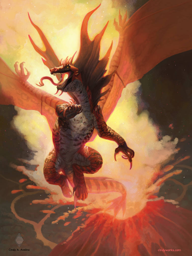 Firebender Dragon Fire Dragon by CindyAvelino on DeviantArt
