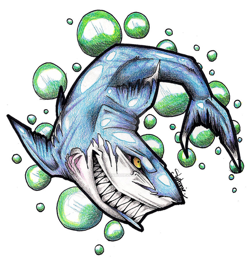 Shark Tattoo Design by missfenris on DeviantArt