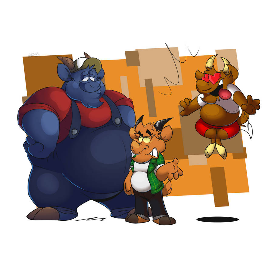 Ruff Goat Three other gruff goats by Gregdagoat on DeviantArt