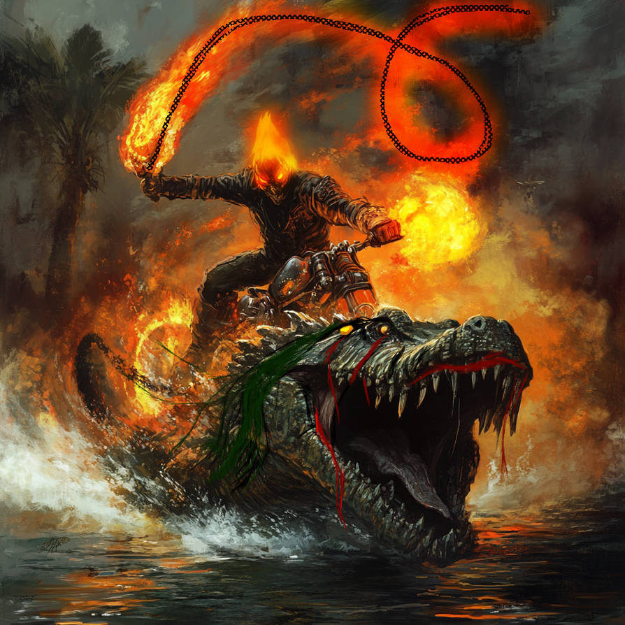 Scp Came Rider Ghost Rider vs. SCP-682 by coltonbiggerstaff on DeviantArt