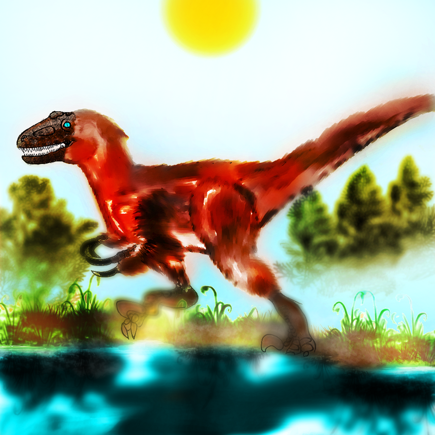 Raptor Rider Deviantart Raptor by coltonbiggerstaff on DeviantArt