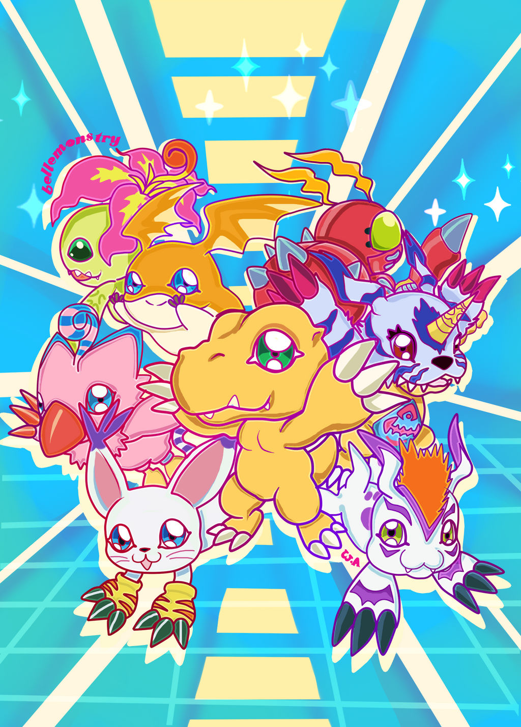 Deviantart Reference Digimon Digimon by zhaiso on DeviantArt