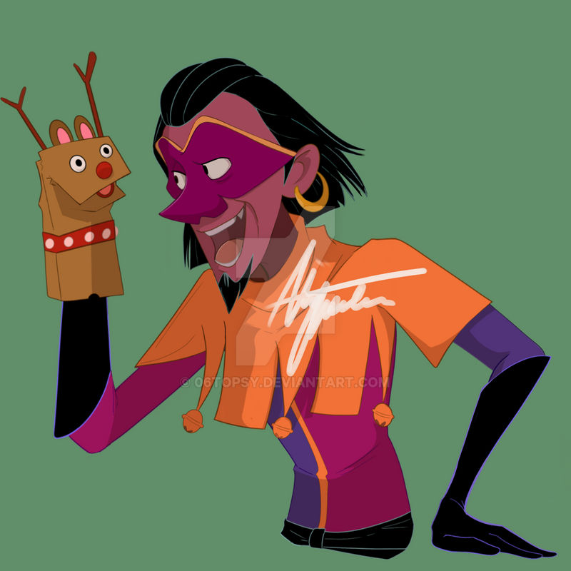 Deer puppet for Christmas by 06topsy on DeviantArt