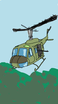 US ARMY UH-1D RVN 