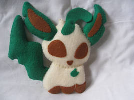 Leafeon custom plush pokemon