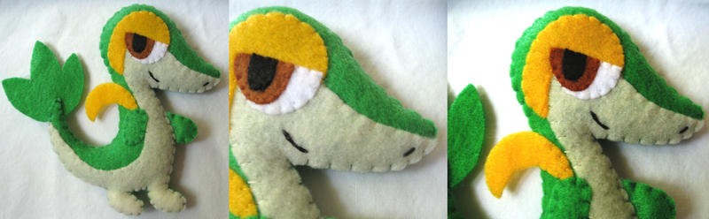 Snivy Plush Commission