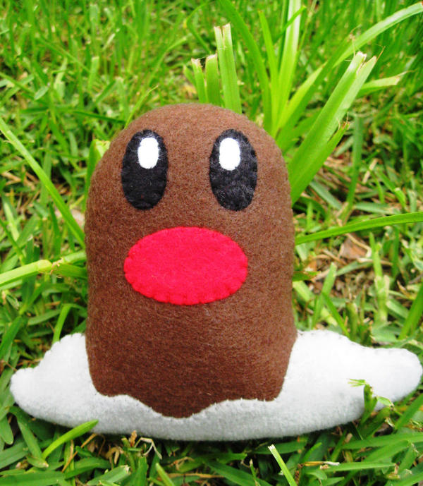 Wild Diglett Plush by P-isfor-Plushes on DeviantArt