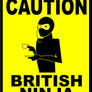 CAUTION - British Ninja