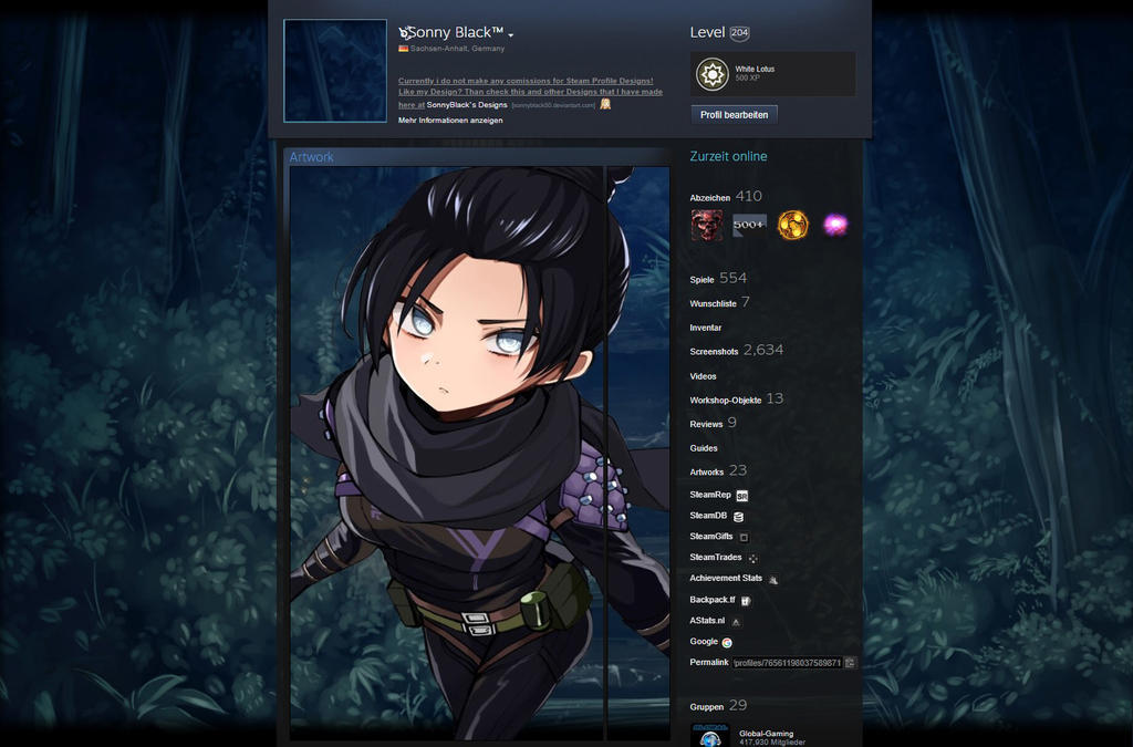 Apex Legends Wraith 1 Steam Profile Design By Sonnyblack50 On Deviantart Apex Legends Wraith 1 Steam Profile Design By Sonnyblack50 On Deviantart