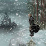 Anders - Dragon Age II.Dragon Age and Skyrim cover