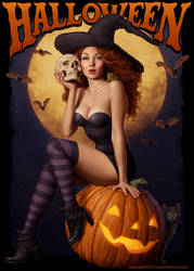 Pin-up Witch