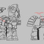 Sketch - power Armor