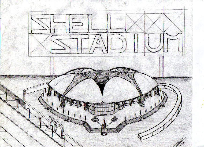 Shell Stadium by ponchadoml on DeviantArt