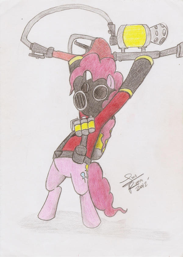 Pyro Mlp MLP: FIM/TF2- Pinkie Pyro by Dattebayo681 on DeviantArt