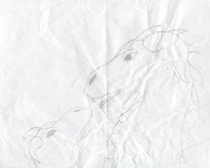 Mama and Baby Dragon Sketch
