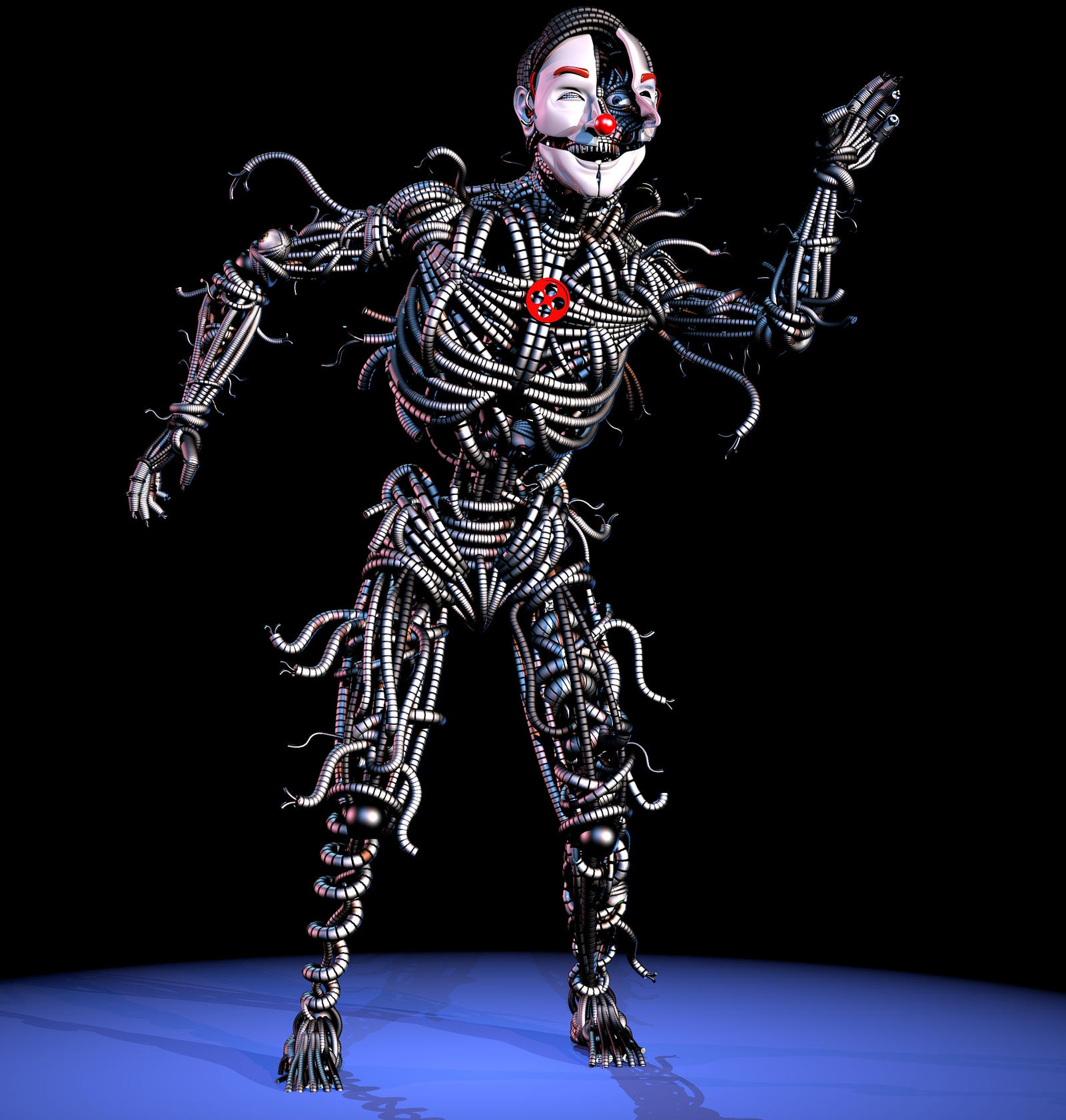 Ennard but it's Scott because why not by GabeTheWaffle on DeviantArt