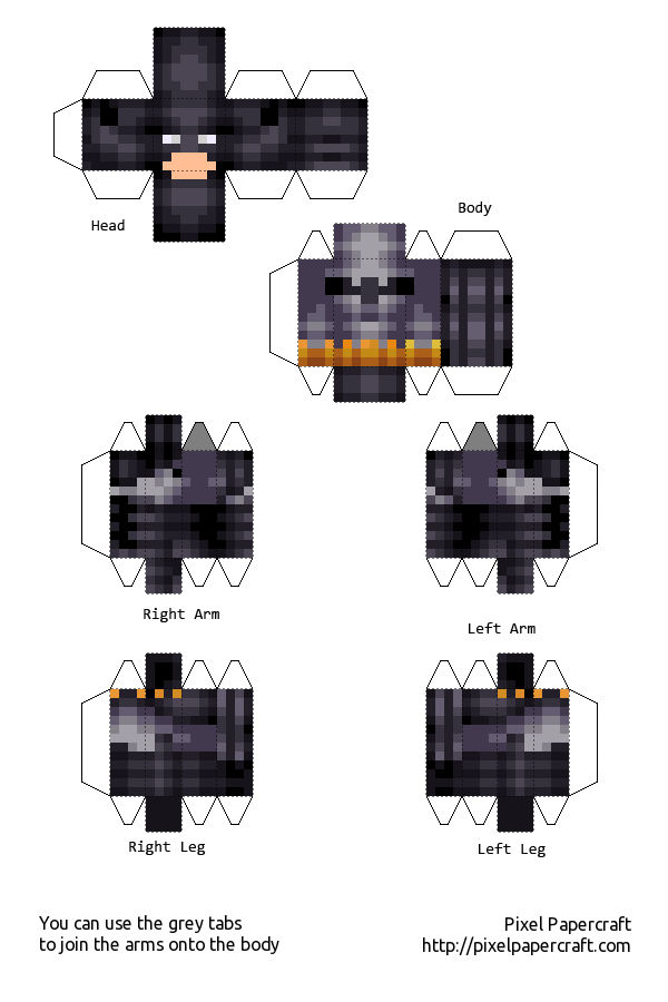 Batman Rice Paper Batman papercraft by LucienCreates on DeviantArt