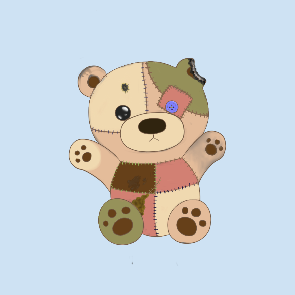 Patchwork best sale teddy bear