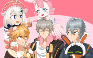 HoyoBoys and their smol companions