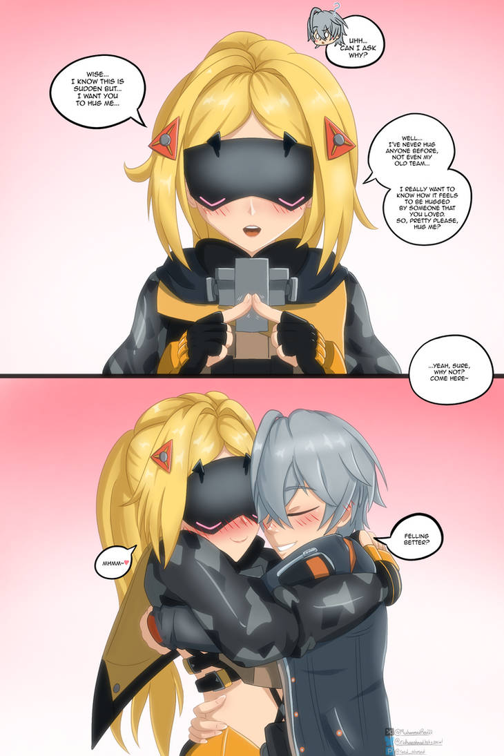 Hug Rebuffed Hugs by ReedZ5 on DeviantArt