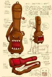 Domo-kun gig bag