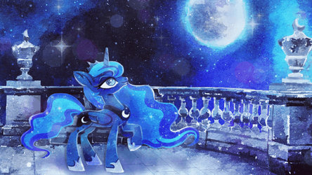 Mare and the Moon: Princess Luna (GIF) by Cianae