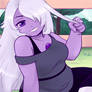 Amethyst doing whatever