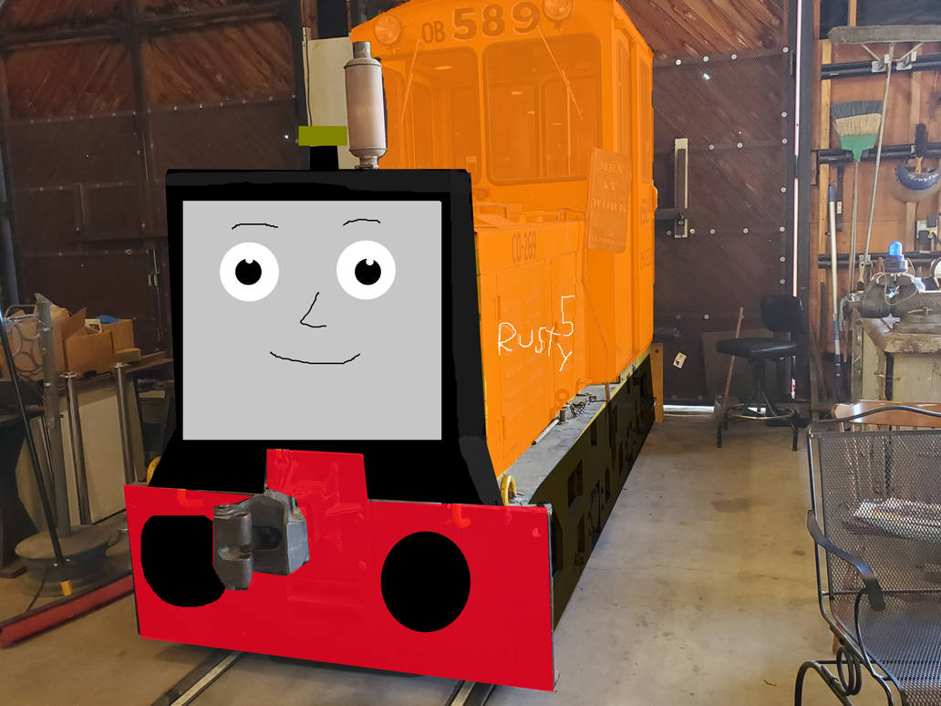 Rusty The Little Diesel Remastered by Thomasandhiscu on DeviantArt