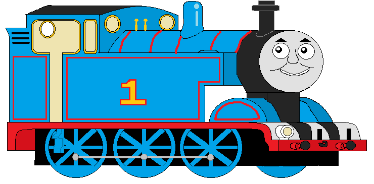Thomas The Tank Engine (Model) by Thomasandhiscu on DeviantArt