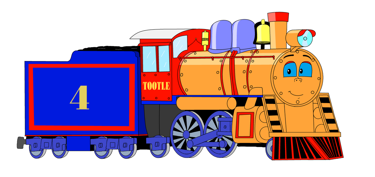 Tommel Train Tootle the Train by Thomasandhiscu on DeviantArt