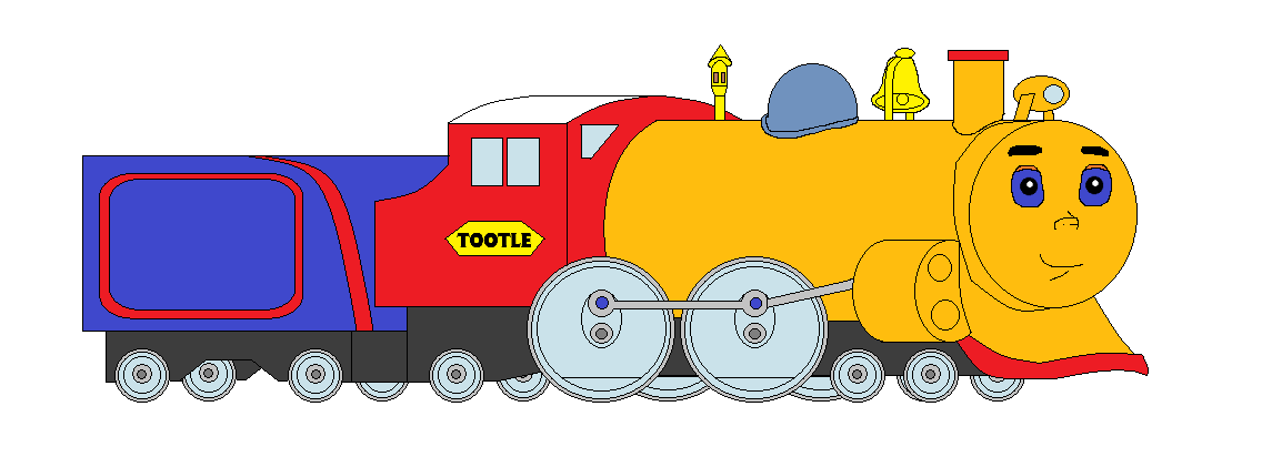 Tommel Train Tootle The Steam Train by Thomasandhiscu on DeviantArt