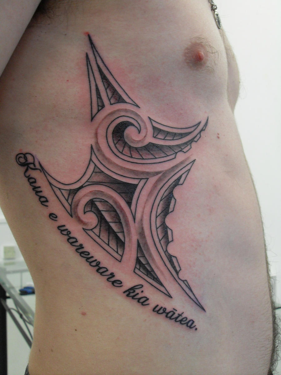 maori ribs tattoo