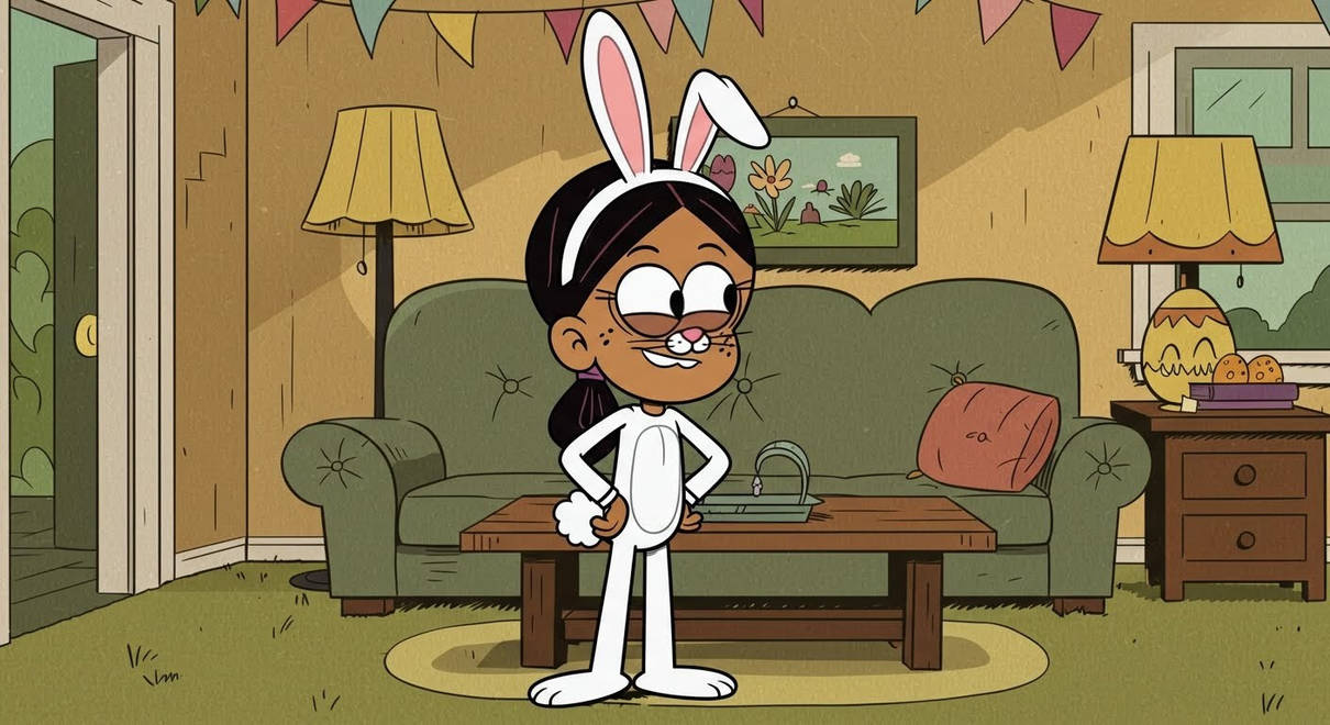 Ronnie anne Santiago wearing her rabbit costume by LT124 on DeviantArt