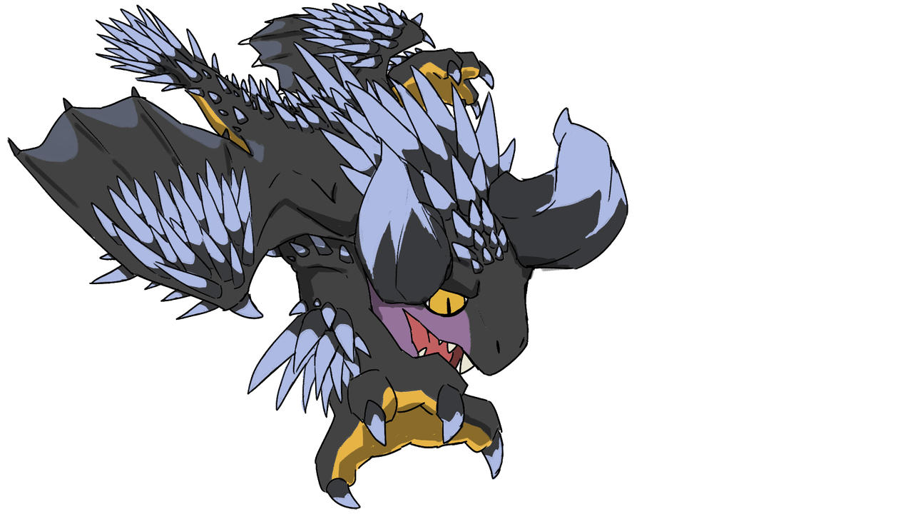 Ruiner Nergigante by blacknirrow on DeviantArt