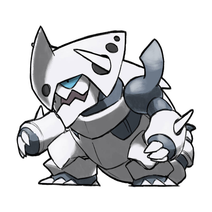 Chibi Mega Aggron by blacknirrow on DeviantArt