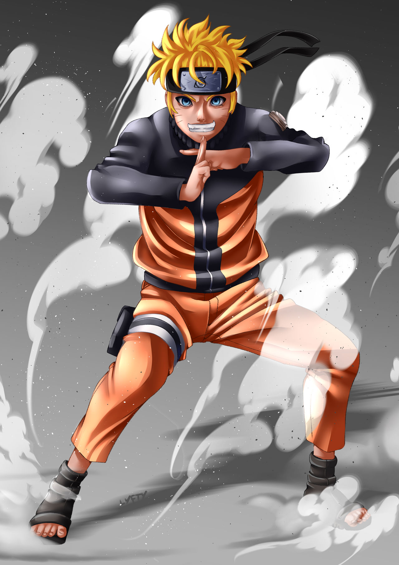 Naruto Fanart by LyftyArt on DeviantArt