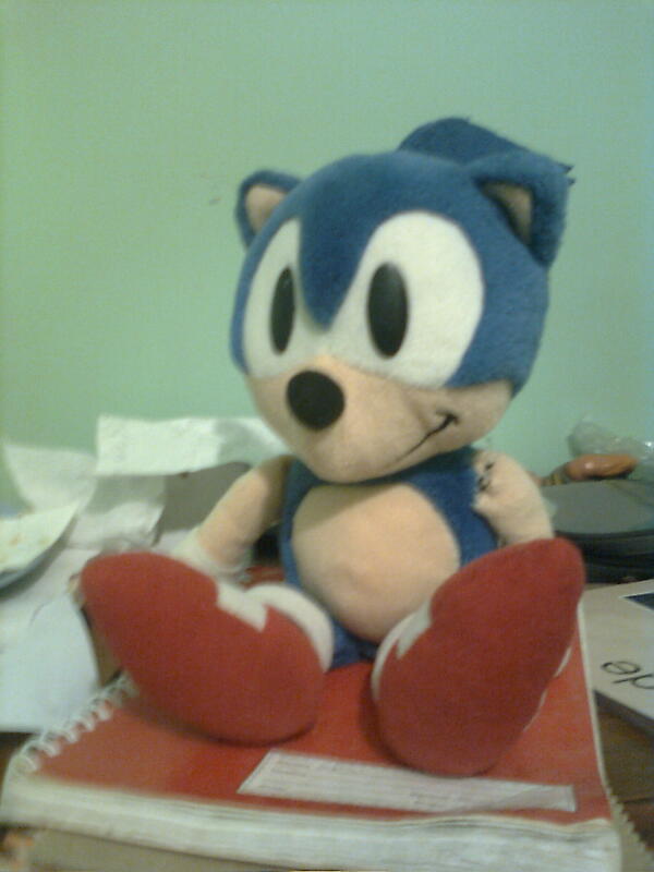 Sonic Plush from 90's