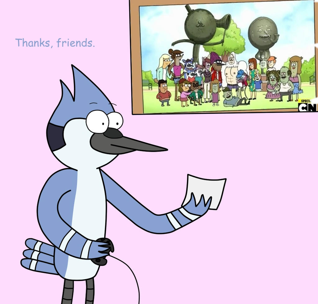 A Reminder for Regular Show