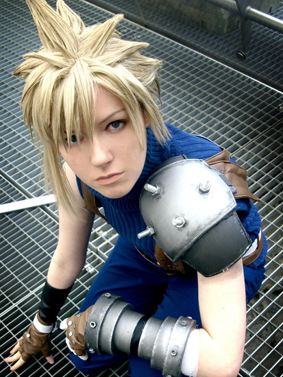 Cloud cosplay - Dissidia