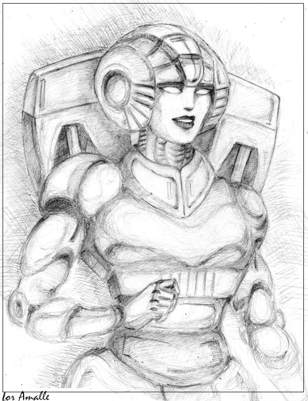 Arcee b-and-w