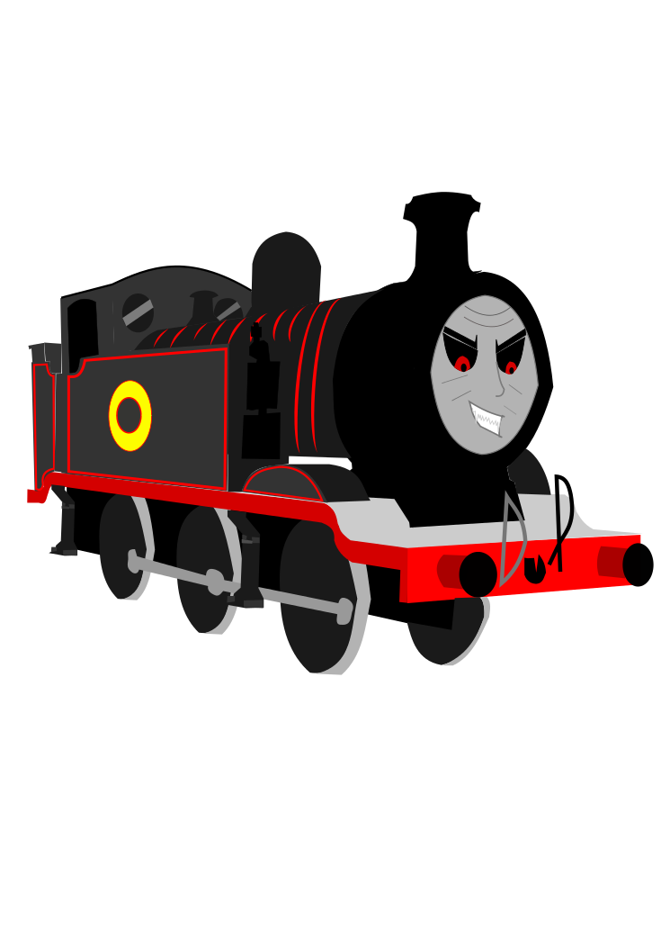 Timothy The Ghost Engine Demon by ShawAnderson on DeviantArt